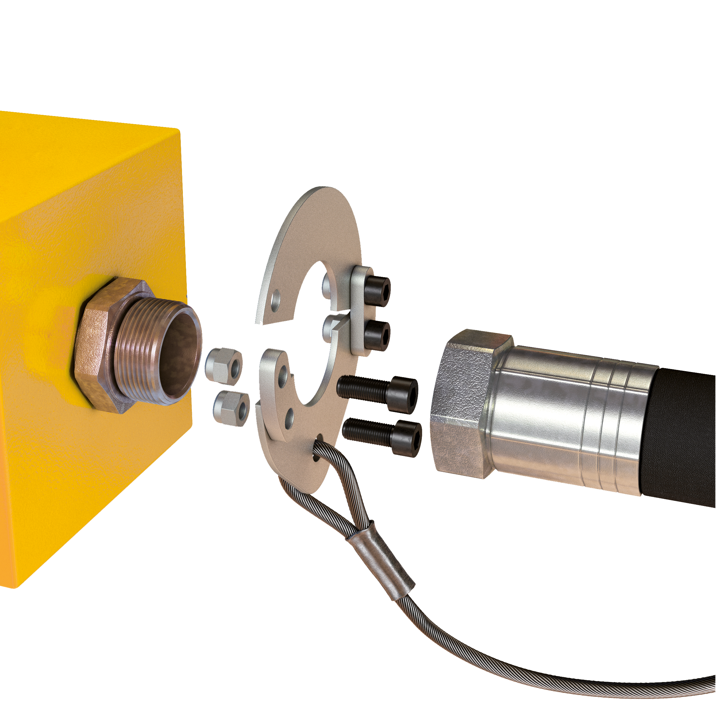 ELEMENTI DI TENUTA APRIBILI PER NIPPLI RACCORDI CONICI A 24° (DIN)